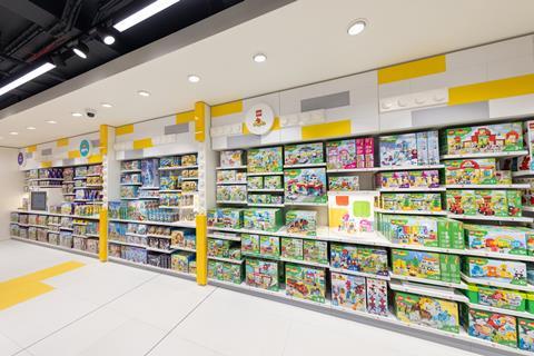 Lego on display at Cribbs shopping centre, Bristol